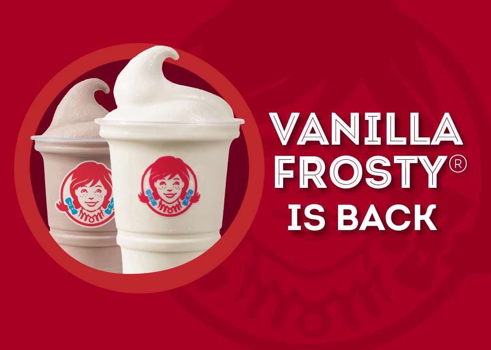 Wendy’s Vanilla Frosty® is Back Wendy's® Blog